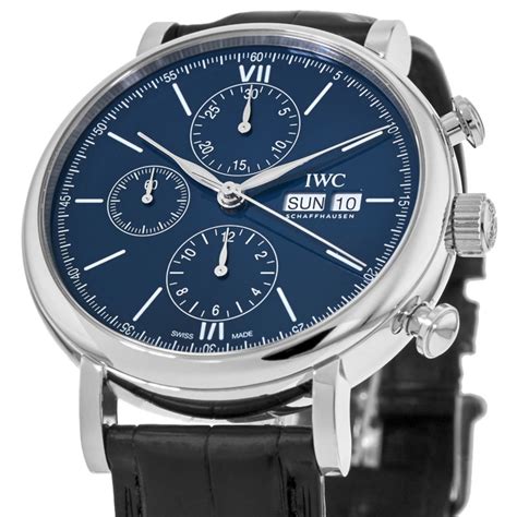 portofino chronograph iwc|iwc portofino chronograph 150 years.